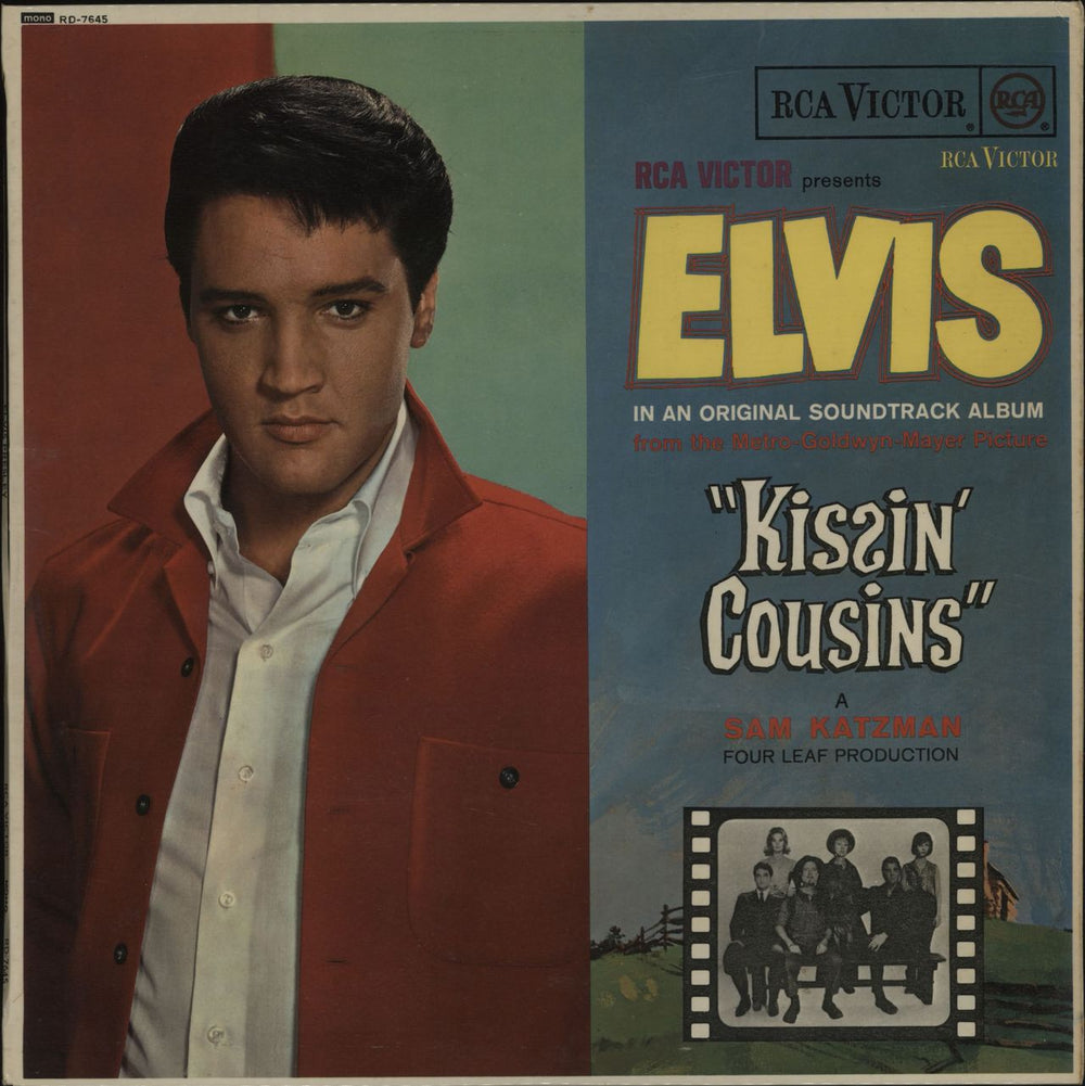 Elvis Presley Kissin Cousins - Red Spot UK vinyl LP album (LP record) RD-7645