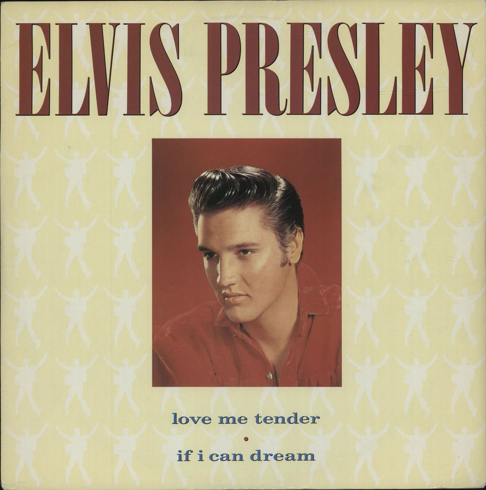 Elvis Presley Love Me Tender UK 12" vinyl single (12 inch record / Maxi-single) ARONT2