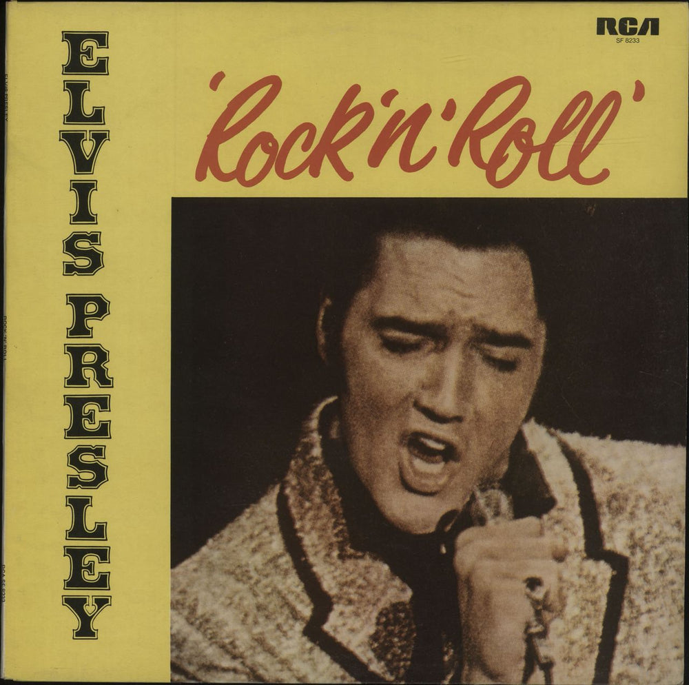 Elvis Presley Rock 'n' Roll - Matte Sleeve UK vinyl LP album (LP record) SF8233