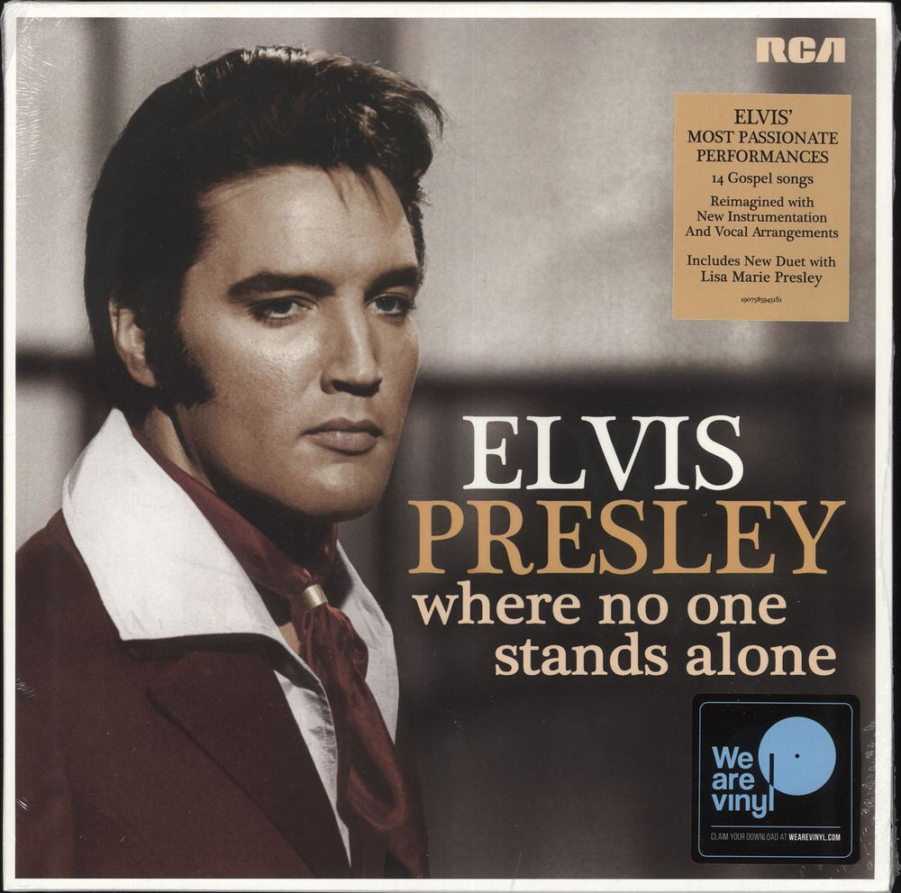 Elvis Presley Where No One Stands Alone - Sealed UK vinyl LP album (LP record) 19075859451
