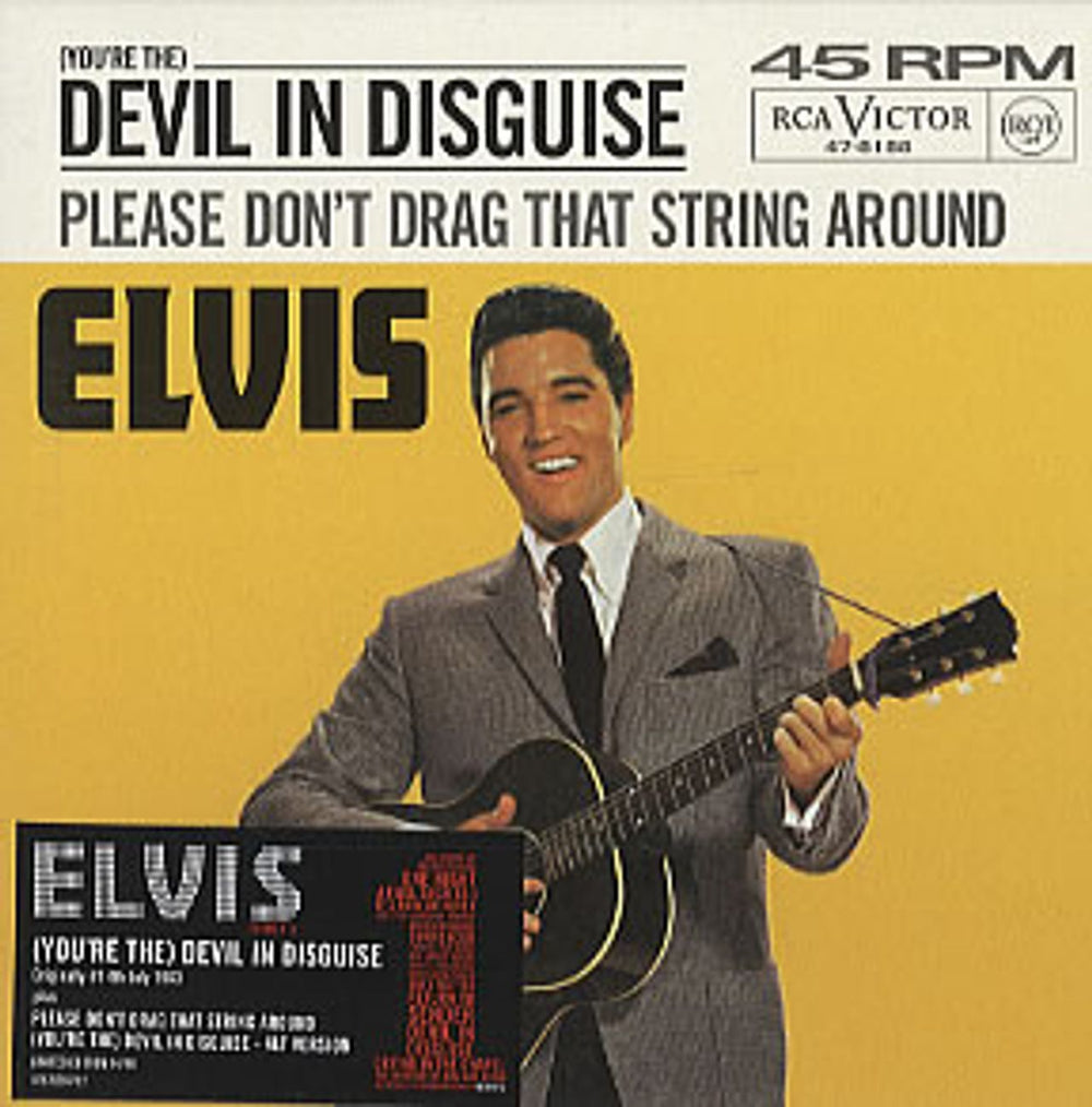 Elvis Presley [You're The] Devil In Disguise [Numbered] UK CD single (CD5 / 5") 82876666782