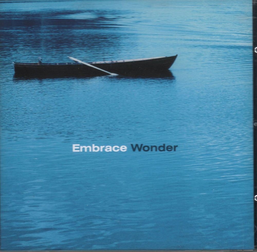 Embrace Wonder UK Promo CD single (CD5 / 5") HUTCDP142