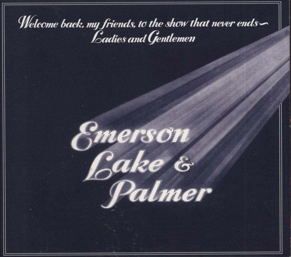 Emerson Lake & Palmer Welcome Back, My Friends, To The Show That Never Ends: Deluxe Edition UK 2 CD album set (Double CD) IOMCD218