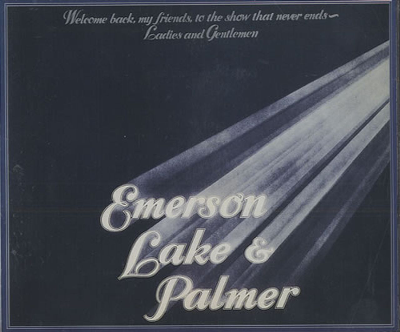 Emerson Lake & Palmer Welcome Back My Friends To The Show That Never Ends Japanese 2 CD album set (Double CD) AMCY-215~6
