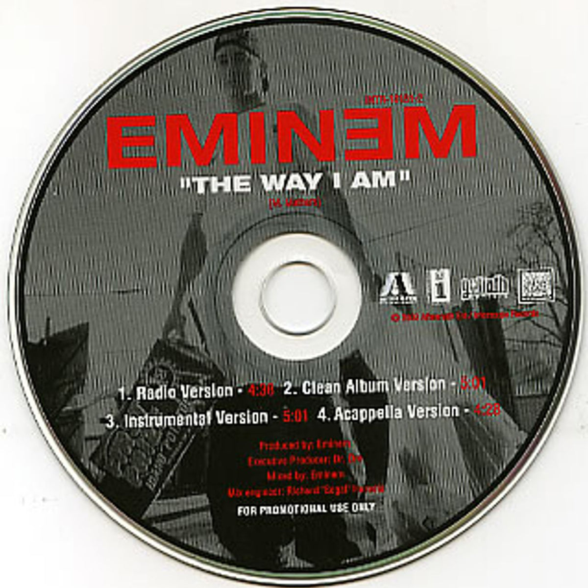 Eminem The Way I Am US Promo CD single — RareVinyl.com