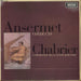 Emmanuel Chabrier Ansermet Conducts Chabrier UK vinyl LP album (LP record) SXL6168