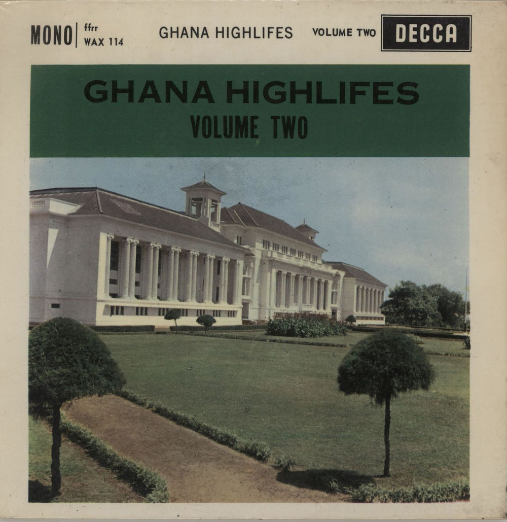 Emmanuel Tetteh Mensah Ghana Highlifes Volume 2 UK 7" vinyl single (7 inch record / 45) WAX114