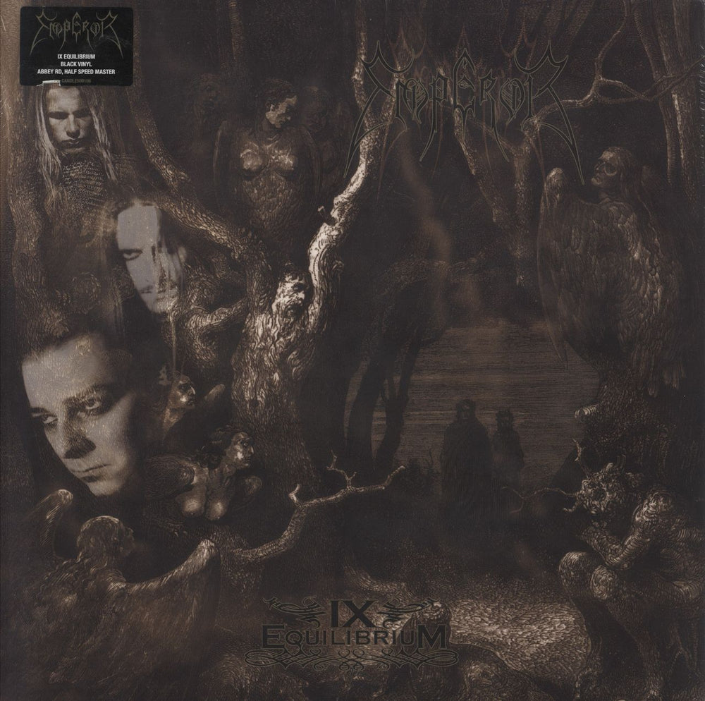 Emperor IX Equilibrium - Reissue Black US vinyl LP album (LP record) CANDLE500106