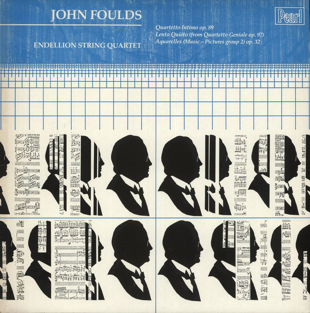 Endellion String Quartet John Foulds UK vinyl LP album (LP record) SHE564