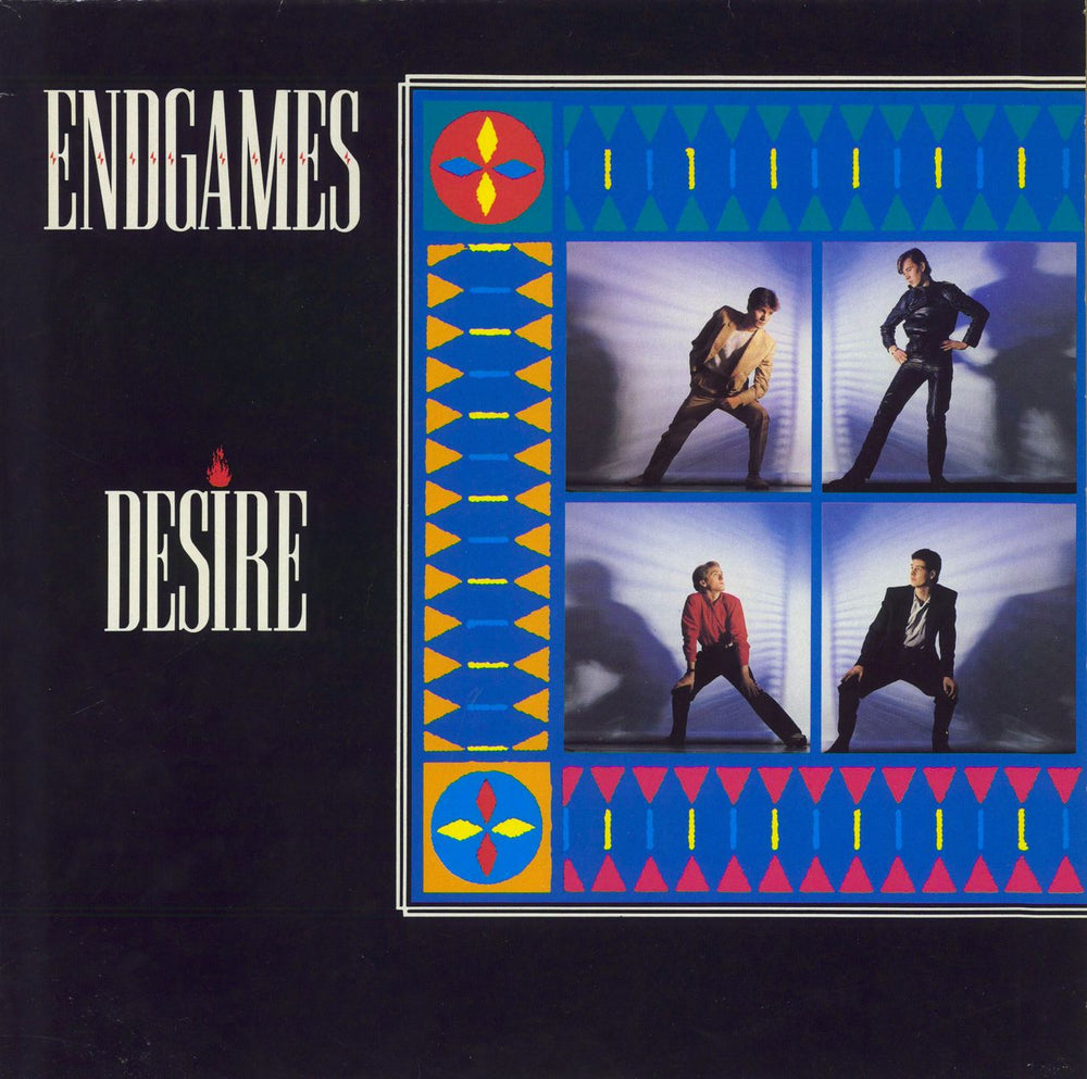 Endgames Desire UK 12" vinyl single (12 inch record / Maxi-single) VS651-12