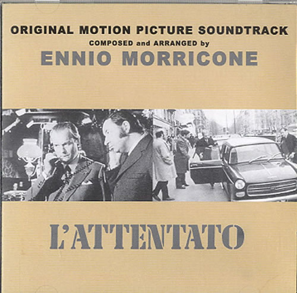 Ennio Morricone L'Attentato Italian CD album (CDLP) RED129-2