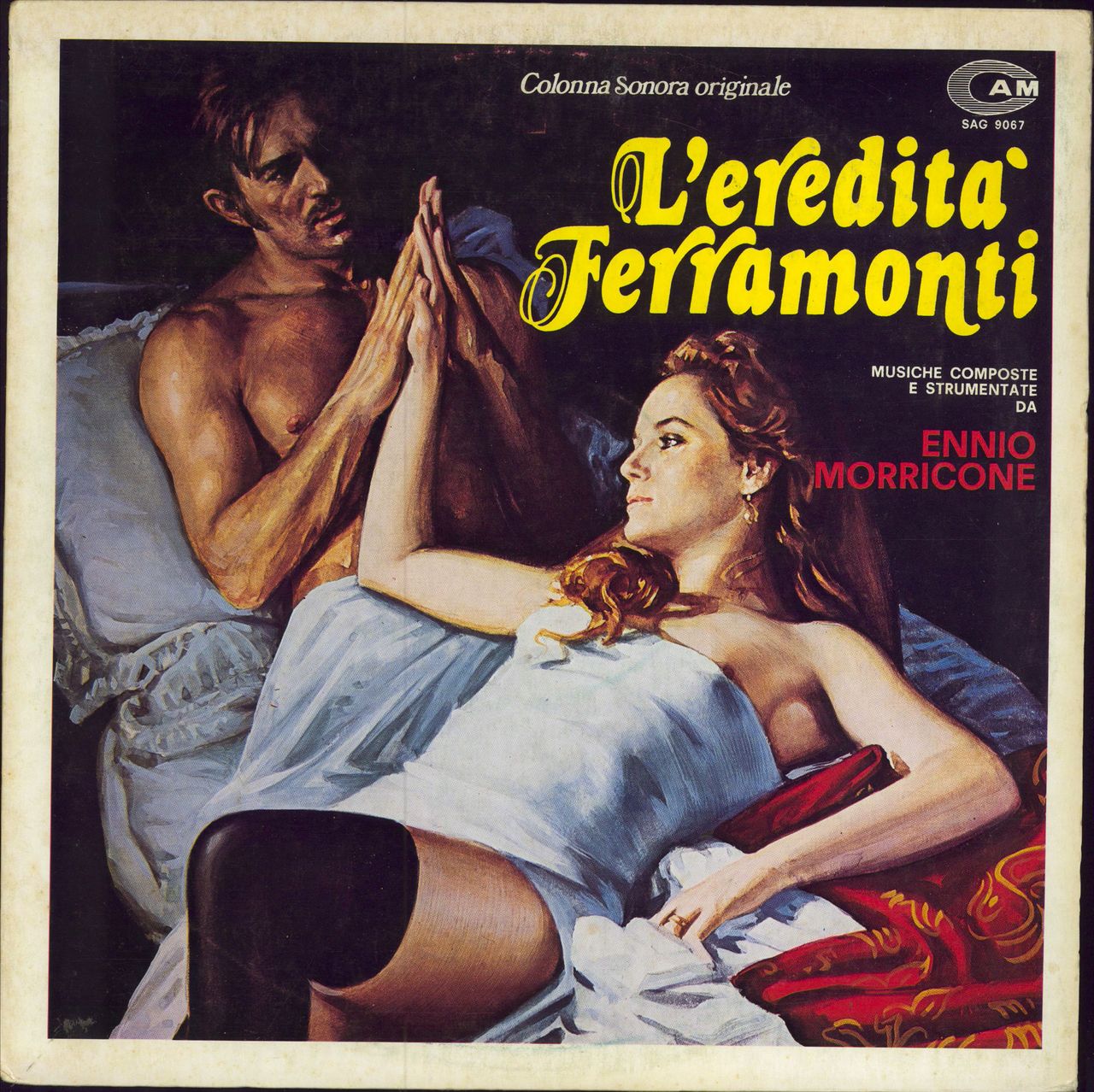 Ennio Morricone L'Eredità Ferramonti Italian vinyl LP album (LP record) SAG9067