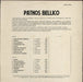 Ennio Morricone Pathos Bellico Italian vinyl LP album (LP record)