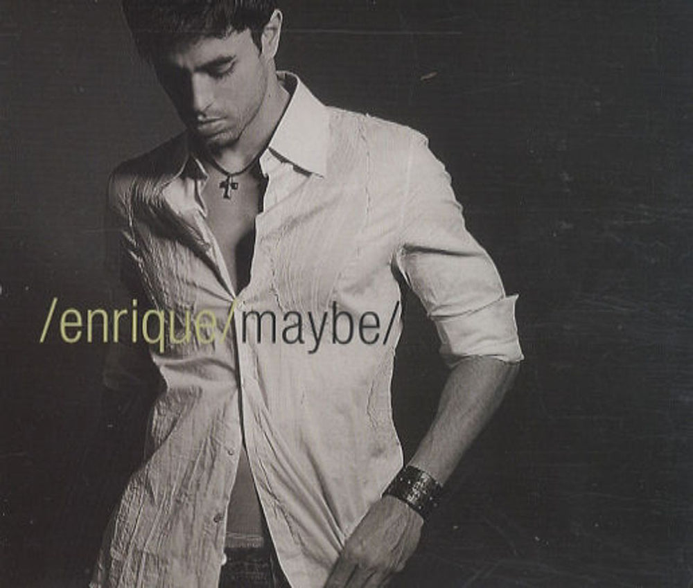 Enrique Iglesias Maybe European Promo CD single (CD5 / 5") EICDP8