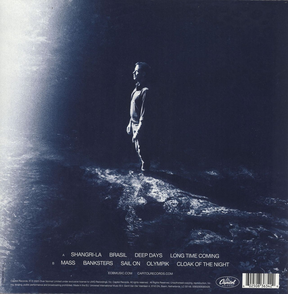 EOB Earth - Orange Vinyl UK vinyl LP album (LP record) 602508363429