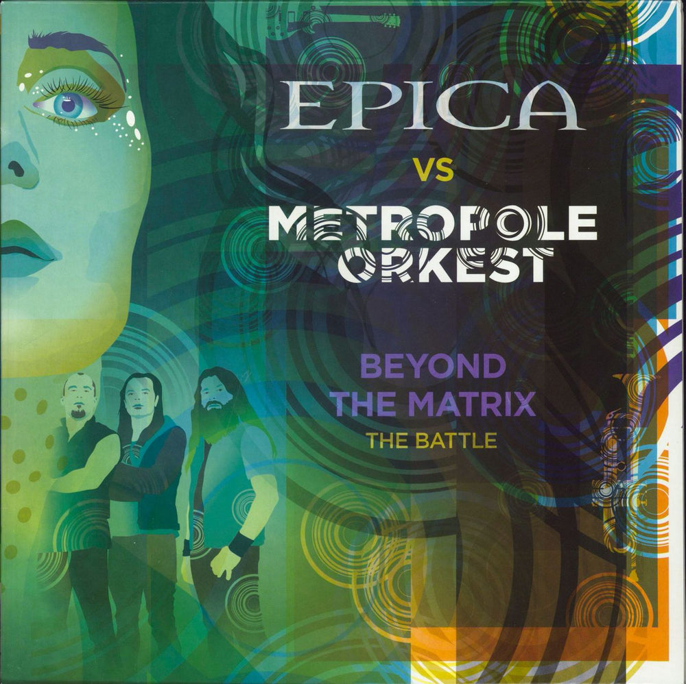 Epica Beyond The Matrix - The Battle German 10" vinyl single (10 inch record) 2736145491