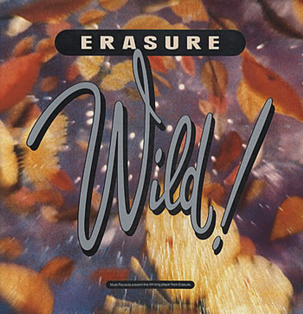 Erasure Wild! UK vinyl LP album (LP record) STUMM75