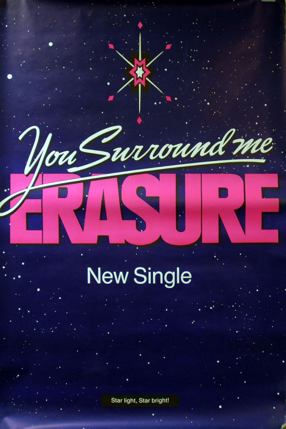 Erasure You Surround Me UK Promo poster 60 X 40