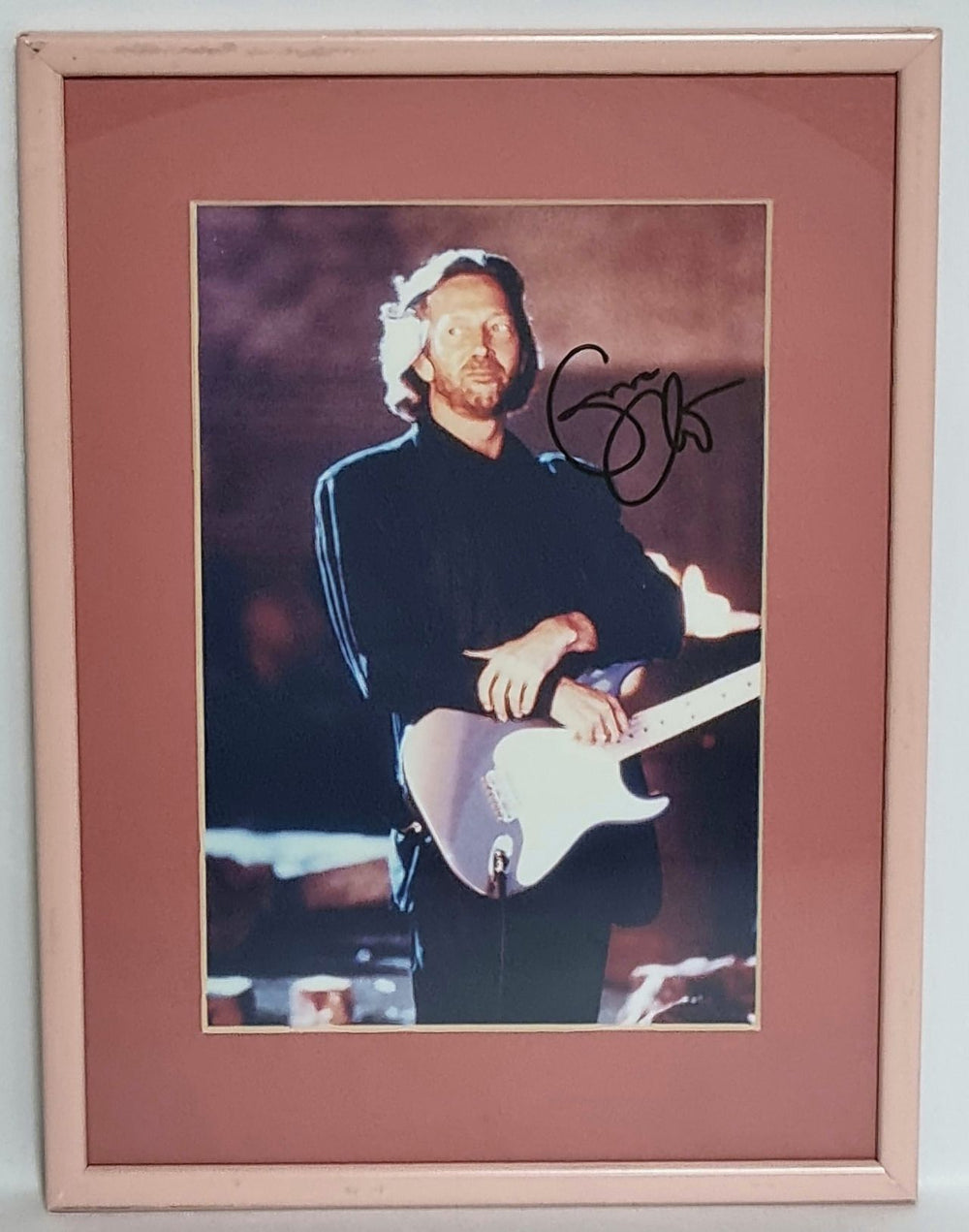 Eric Clapton Autographed Portrait UK memorabilia