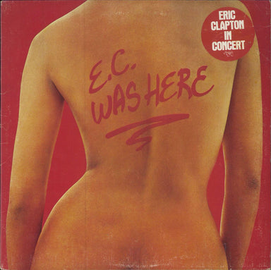 Clapton E.C. Here - Stickered sleeve - EX UK Vinyl LP RareVinyl.com