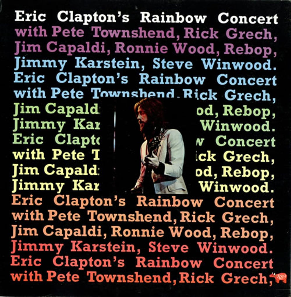 Eric Clapton Eric Clapton's Rainbow Concert US 2-LP vinyl record set (Double LP Album) SO877