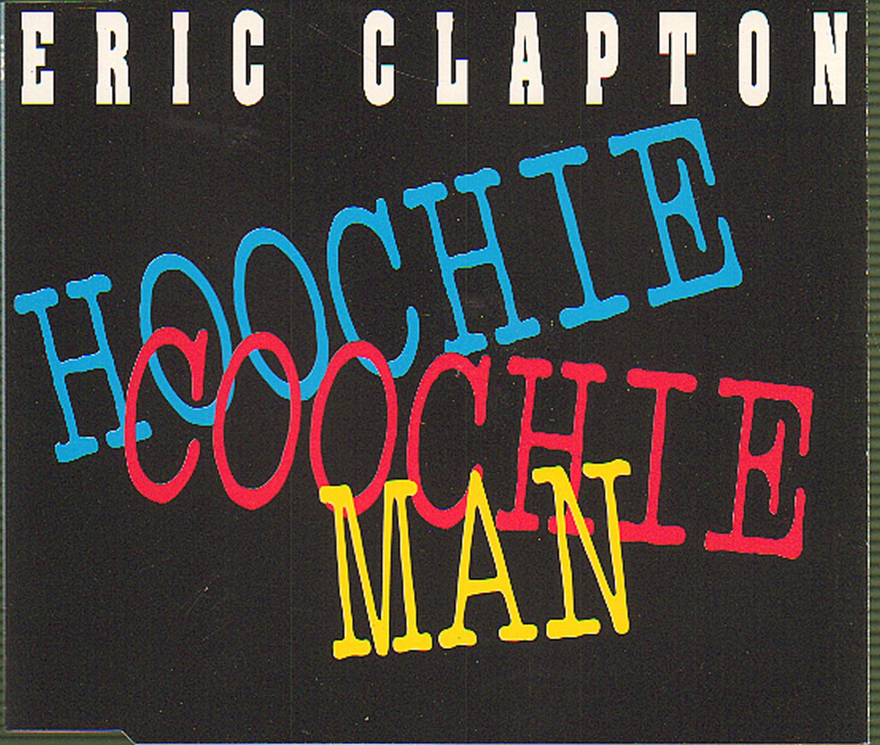 Eric Clapton Hoochie Coochie Man Spanish Promo Cd Single —