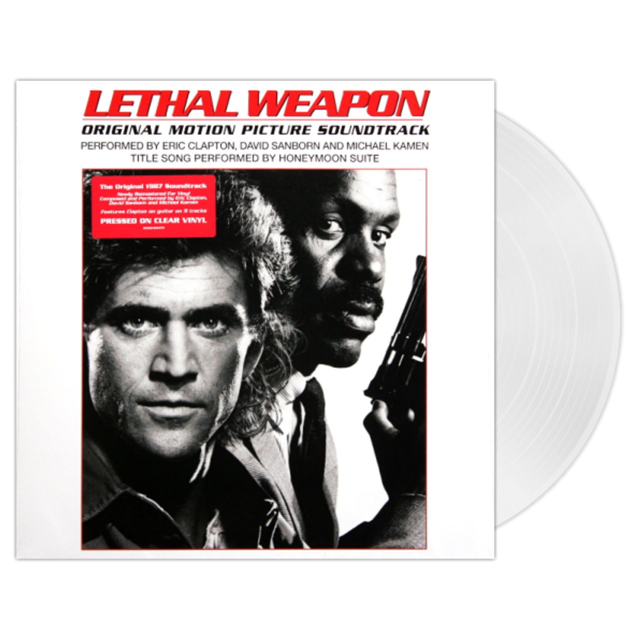 Eric Clapton Lethal Weapon - Clear Vinyl - Sealed UK vinyl LP album (LP record) CLPLPLE769405