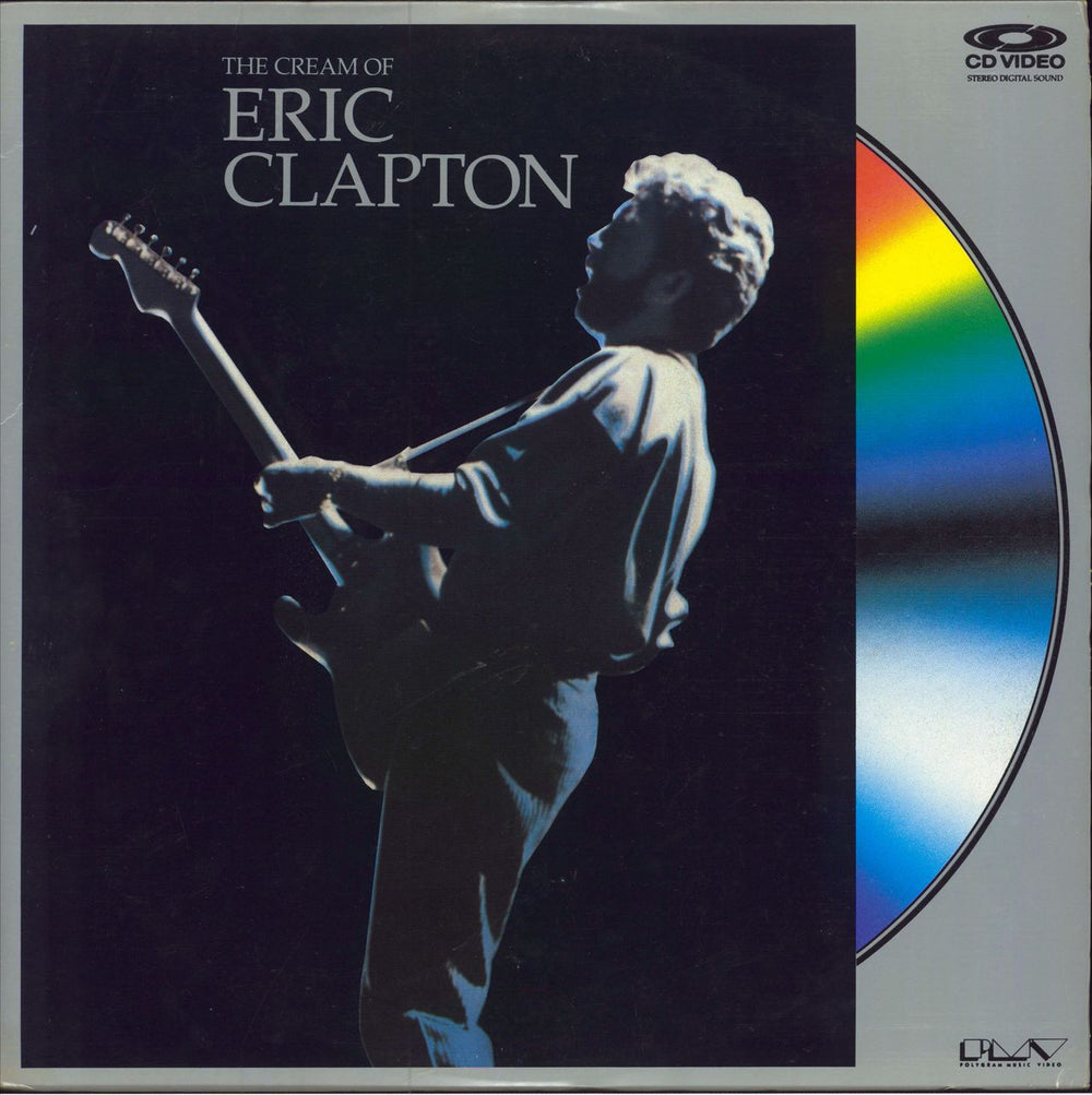 Eric Clapton The Cream Of Eric Clapton UK laserdisc / lazerdisc 081189-1