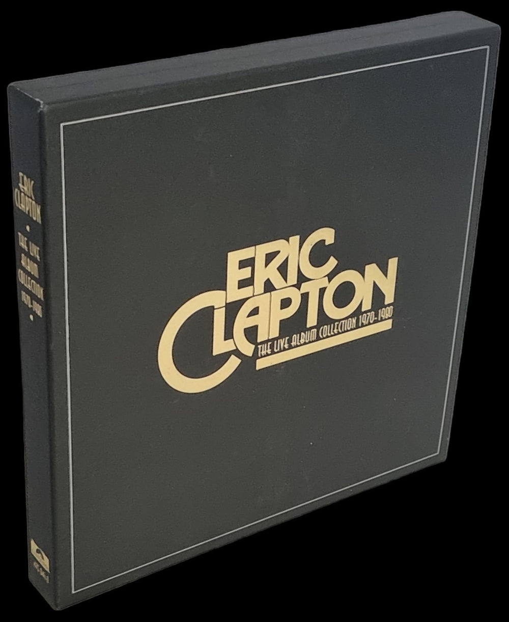 Eric Clapton The Live Album Collection 1970-1980 UK Vinyl Box Set 602547504906