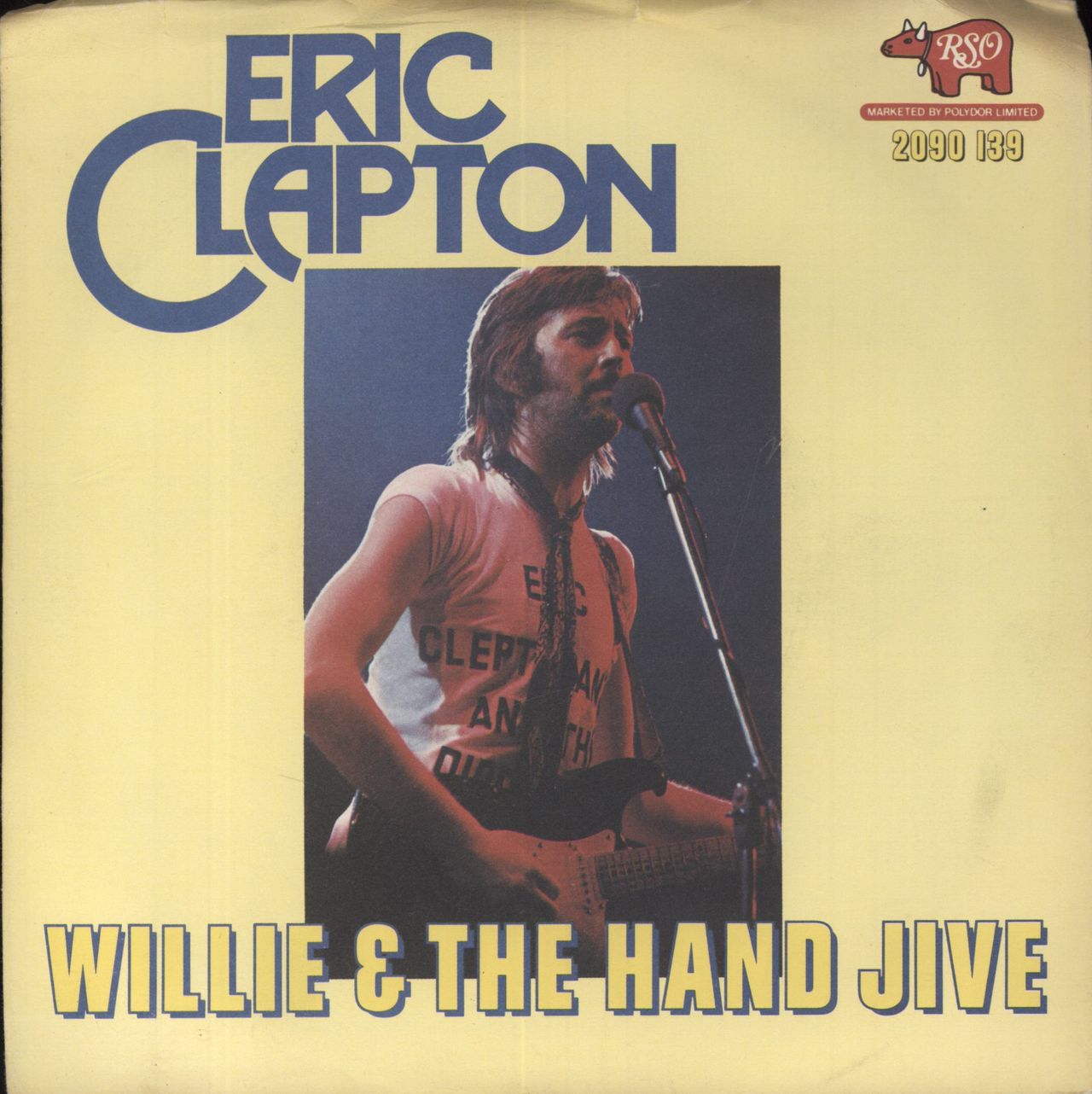 Eric Clapton Willie & The Hand Jive - Picture Sleeve UK 7