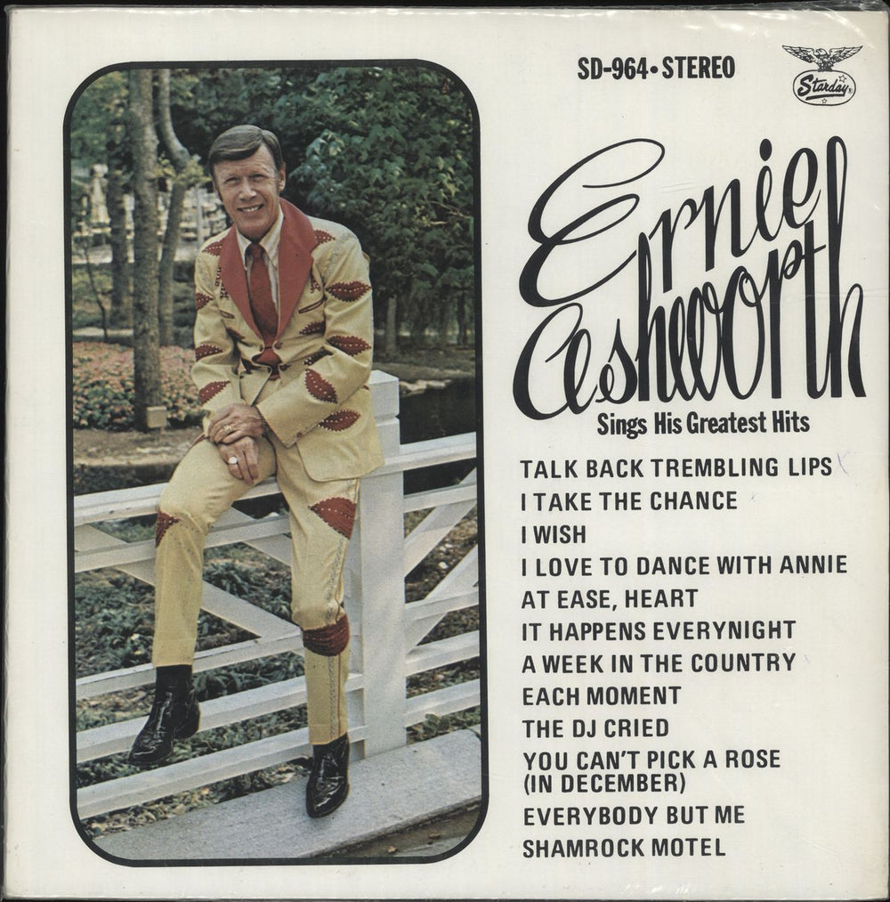 Ernie Ashworth Ernie Ashworth Sings His Greatest Hits US vinyl LP album (LP record) SD-964