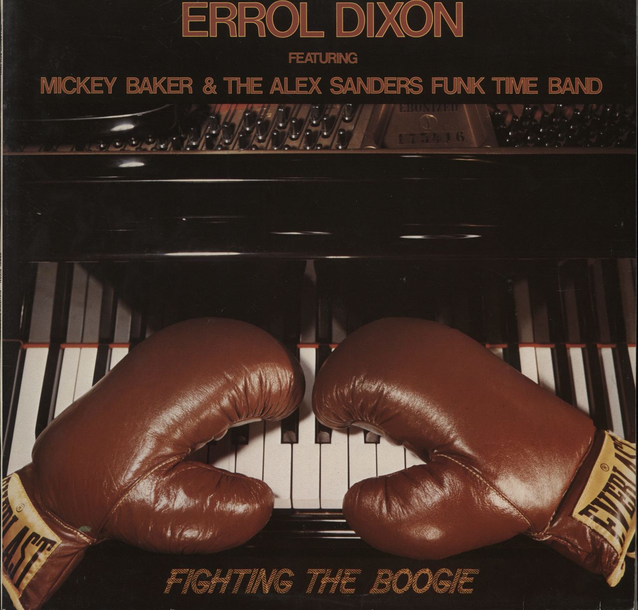 Errol Dixon Fighting The Boogie Swiss vinyl LP album (LP record) BCH33021