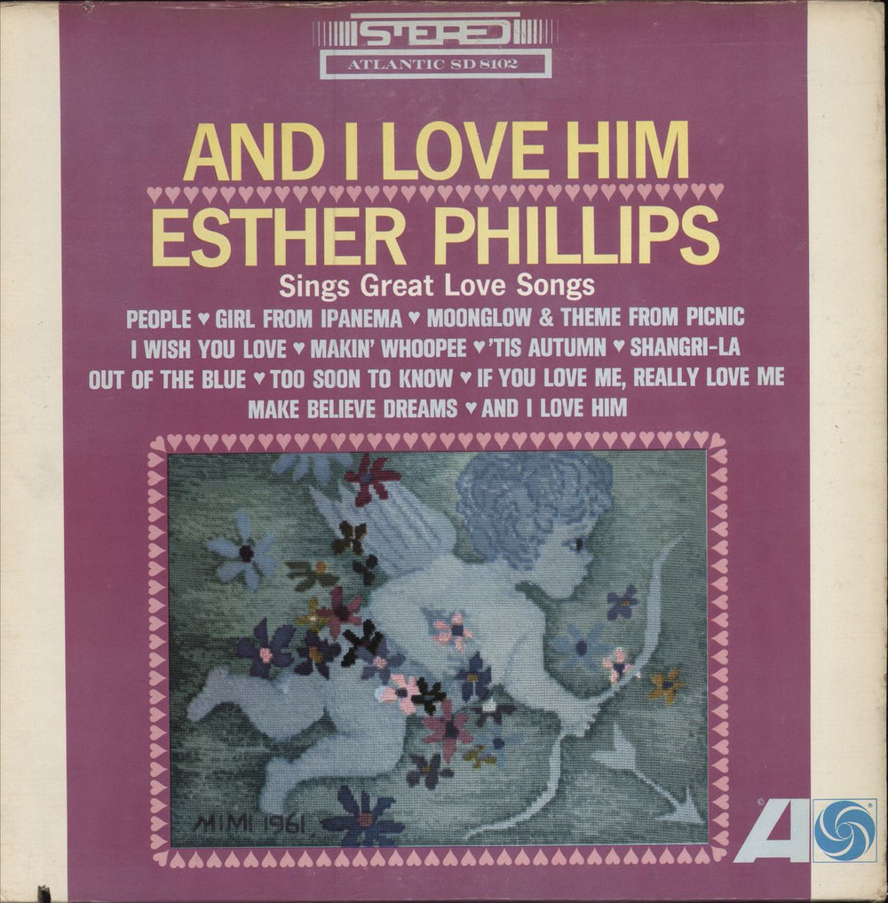 Esther Phillips And I Love Him US vinyl LP album (LP record) SD8102