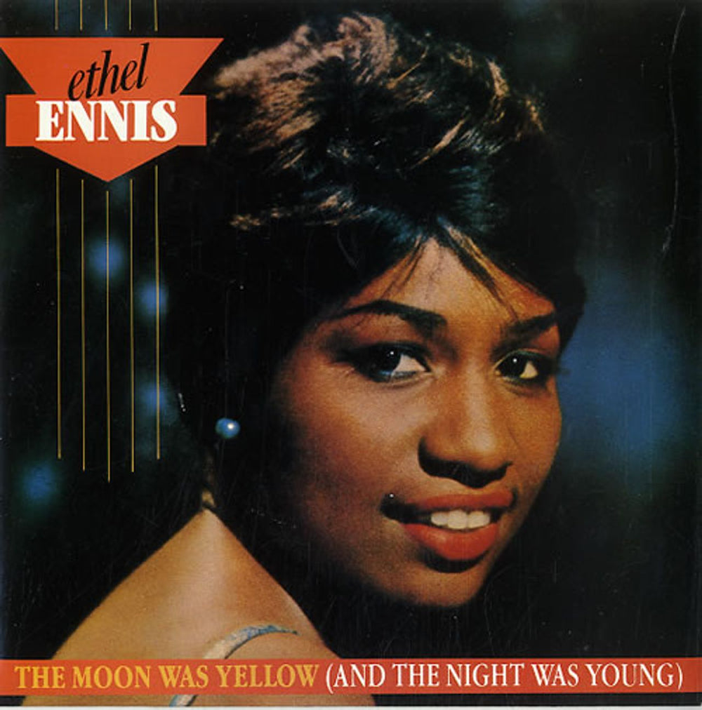 Ethel Ennis The Moon Was Yellow [And The Night Was Young] UK Promo 7" vinyl single (7 inch record / 45) PB49701