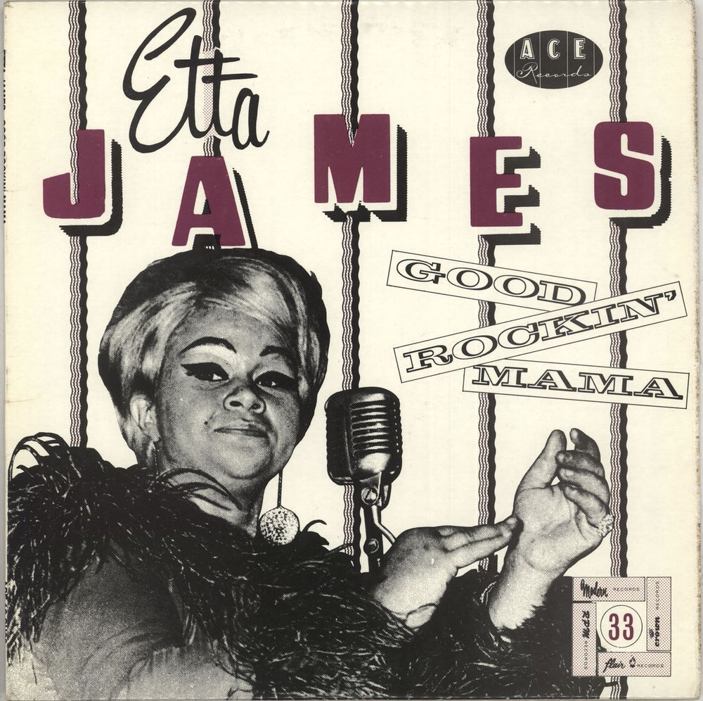 Etta James Good Rockin' Mama UK 10" vinyl single (10 inch record) 10CH33