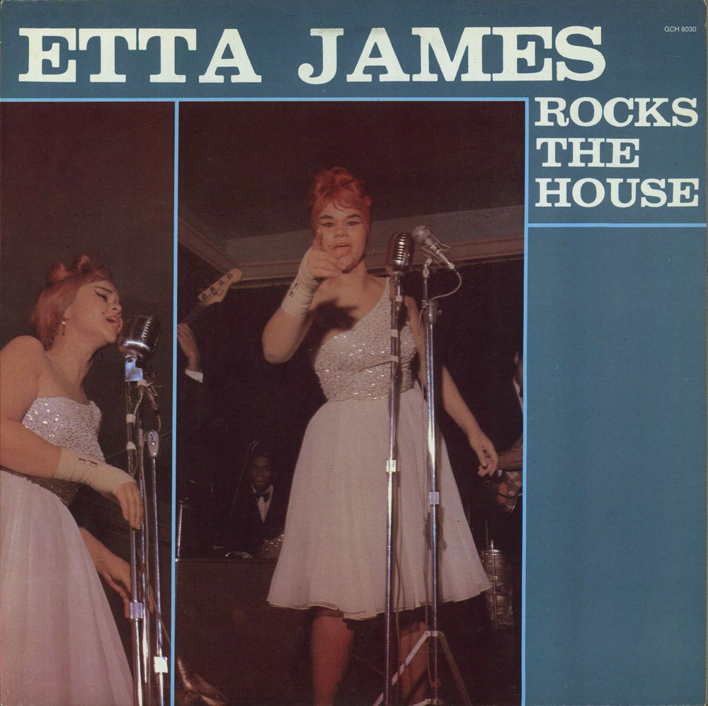 Etta James Rocks The House Italian vinyl LP album (LP record) GCH8030