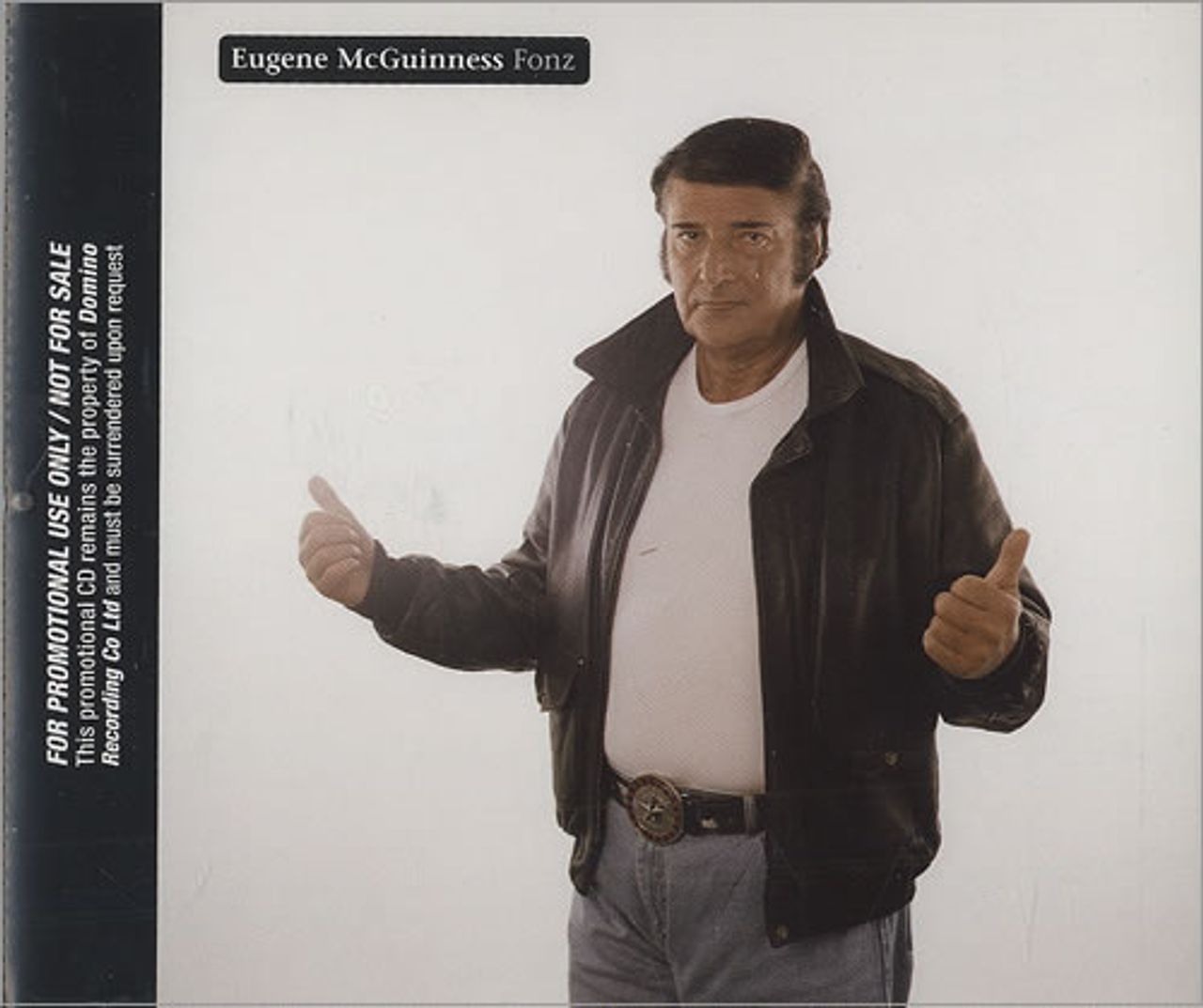 Eugene McGuinness Fonz UK Promo CD single (CD5 / 5") RUG316CDP