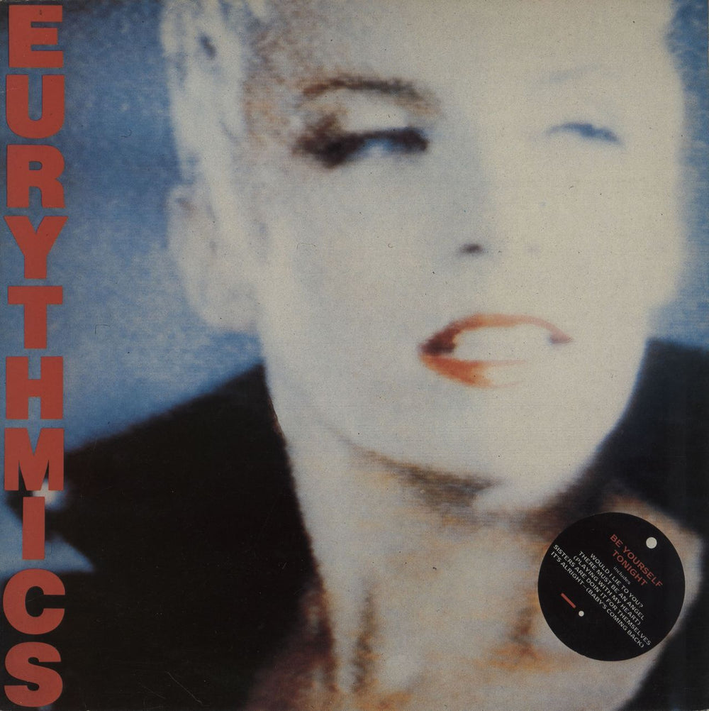 Eurythmics Be Yourself Tonight Greek vinyl LP album (LP record) RCA20336