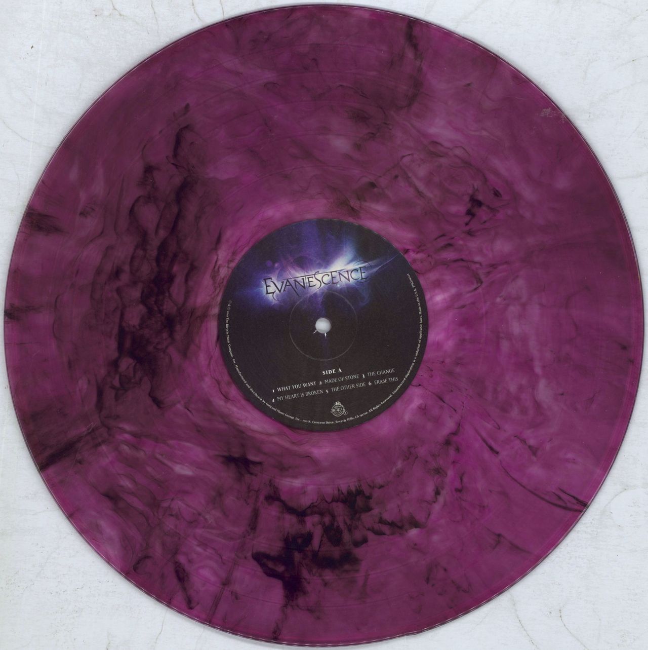 Evanescence Evanescence - Purple Smoke Vinyl US Vinyl LP