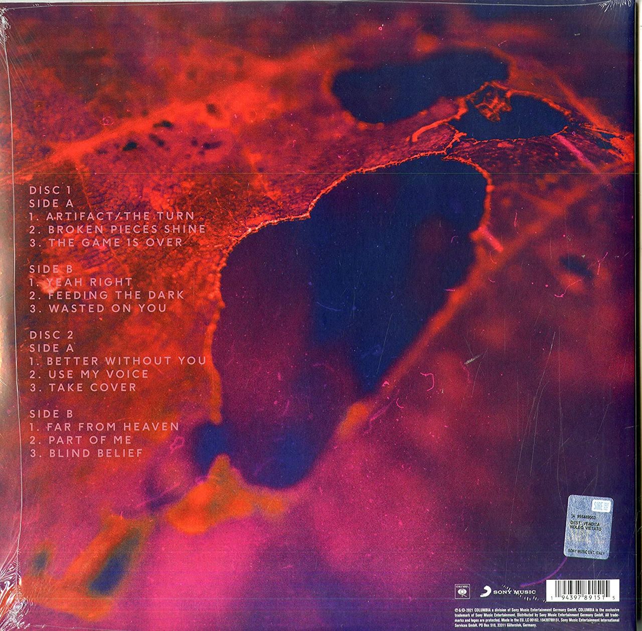 Evanescence The Bitter Truth - Sealed UK 2-LP vinyl record set (Double LP Album) 194397891515
