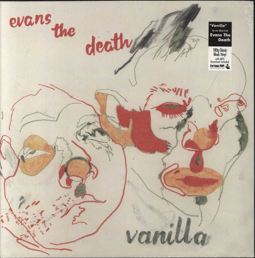 Evans The Death Vanilla - Sealed UK vinyl LP album (LP record) FPOP197LP