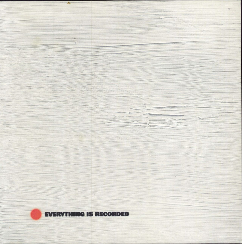 Everything Is Recorded Close But Not Quite EP UK 12" vinyl single (12 inch record / Maxi-single) XLT869