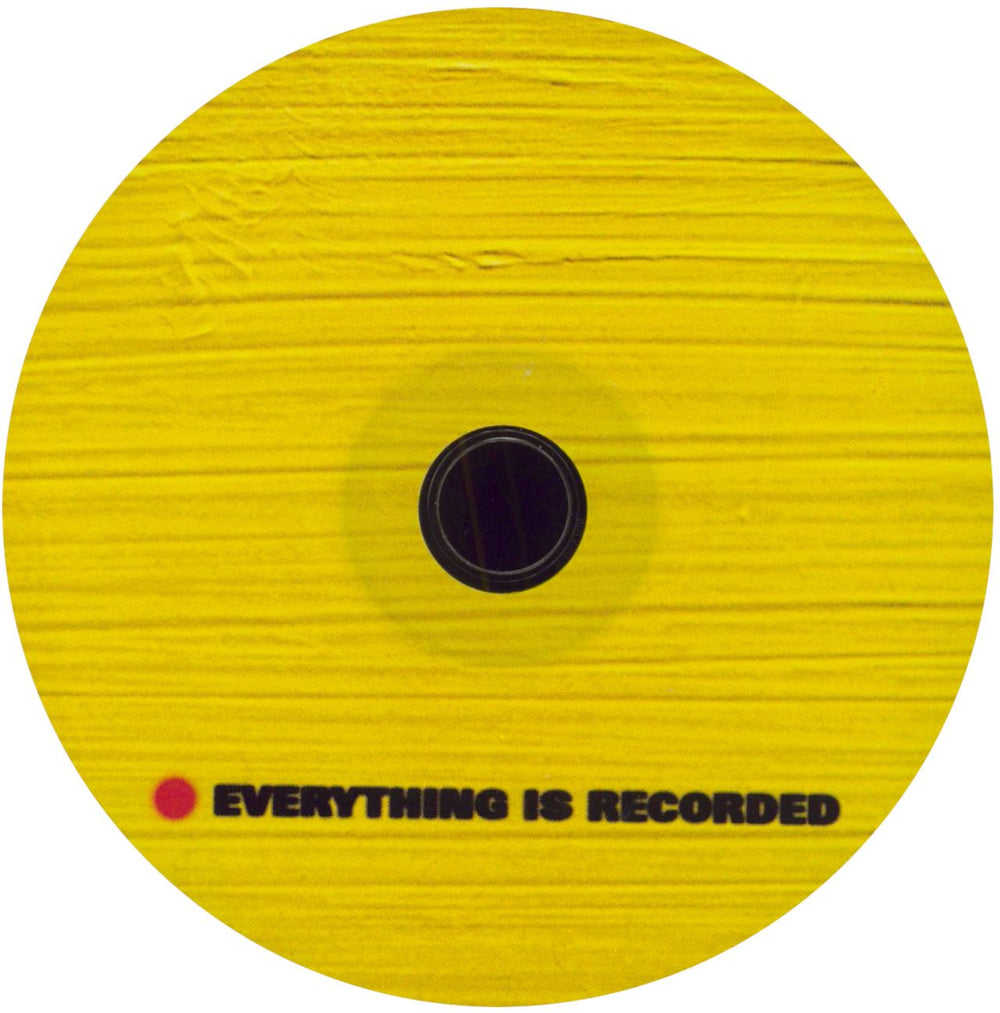 Everything Is Recorded Everything Is Recorded + CD & Three Inserts UK vinyl LP album (LP record)