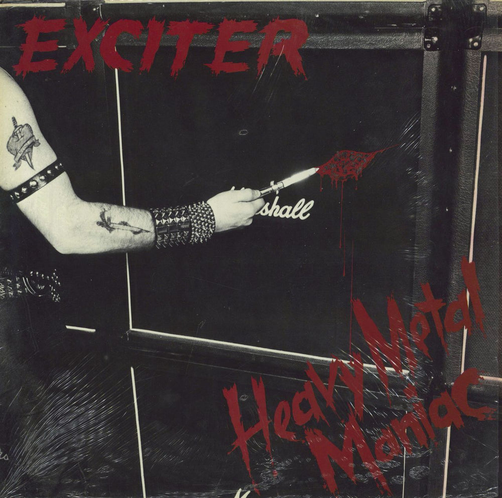 Exciter Heavy Metal Maniac - Shrink US Vinyl LP — RareVinyl.com