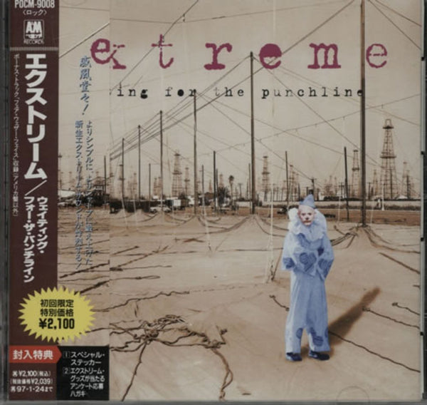 Extreme Waiting For The Punchline Japanese Promo CD album 