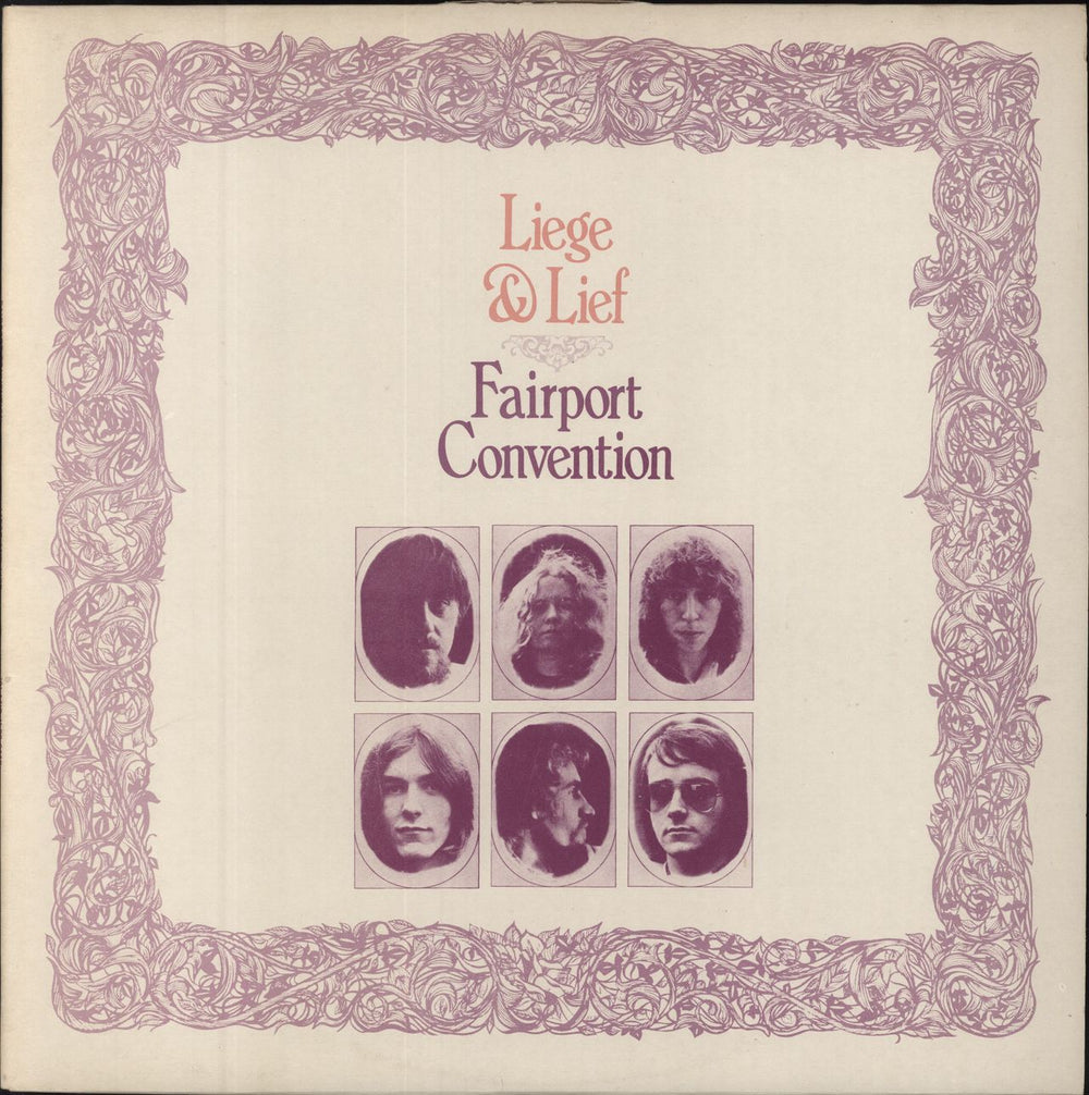 Fairport Convention Liege & Lief - Blue label UK vinyl LP album (LP record) ILPS9115