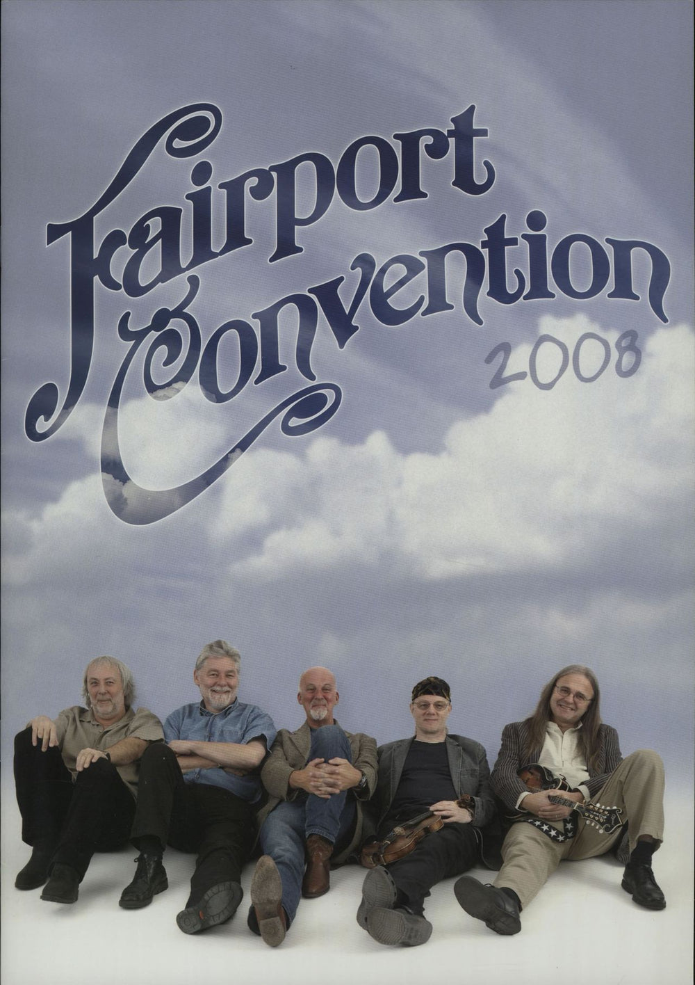 Fairport Convention Winter Tour 2008 + Ticket Stub & Flyer UK Promo tour programme TOUR PROGRAMME