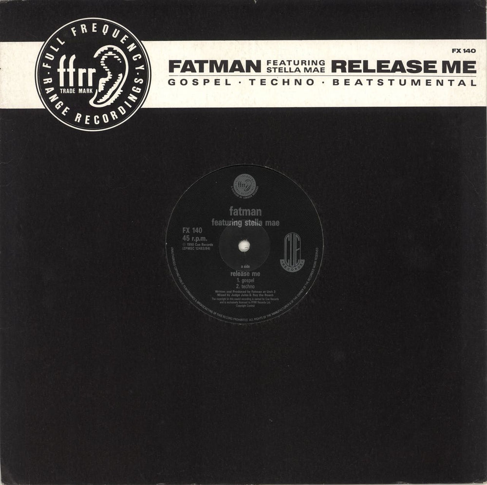 Fatman Release Me UK 12" vinyl single (12 inch record / Maxi-single) FX140