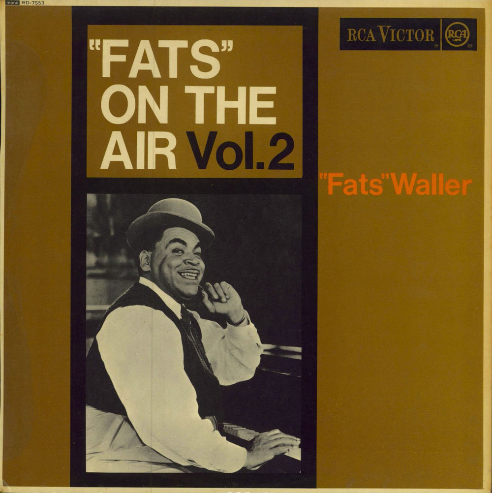 Fats Waller Fats On The Air Vol. 2 UK vinyl LP album (LP record) RD-7553