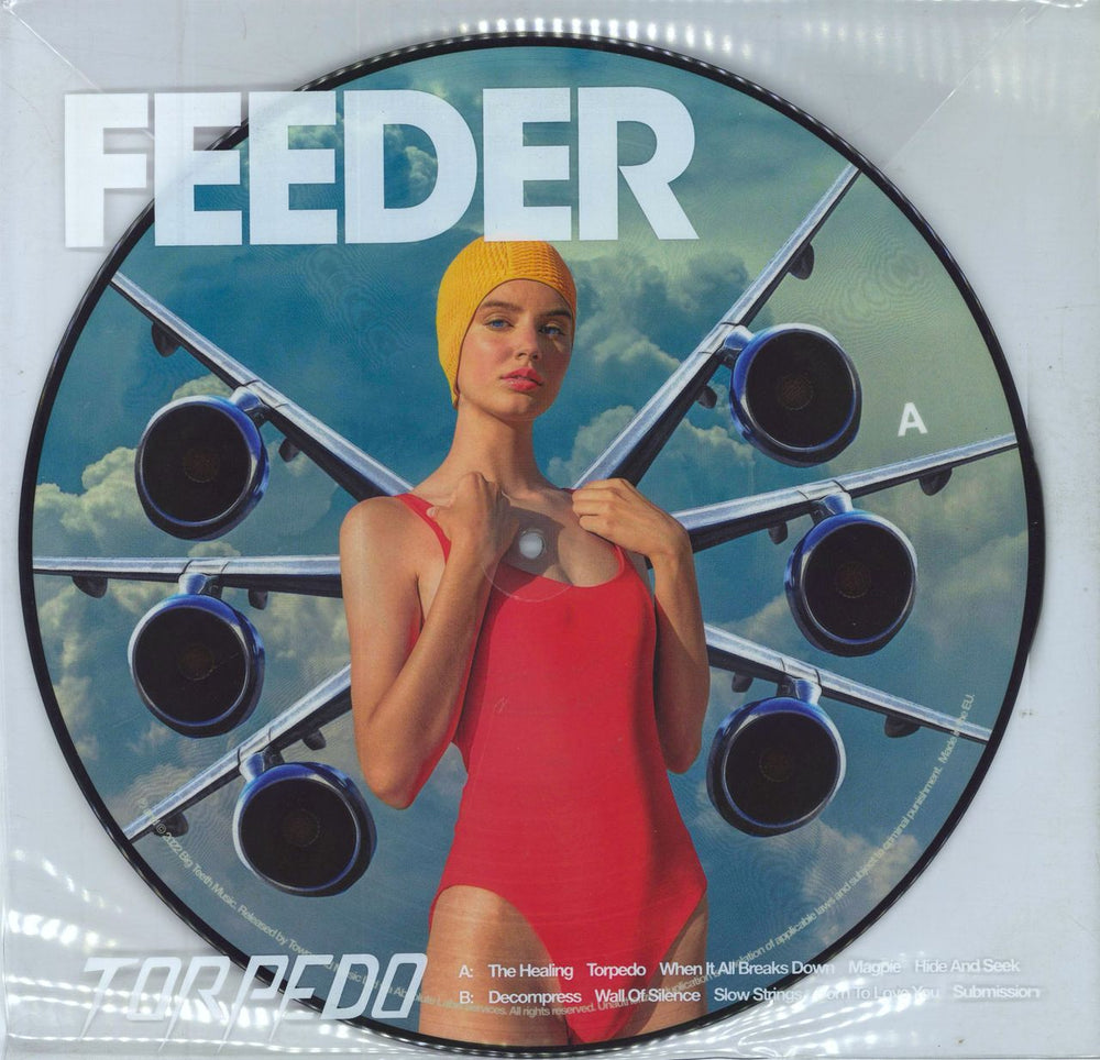 Feeder Torpedo UK picture disc LP (vinyl picture disc album) 5060148574905